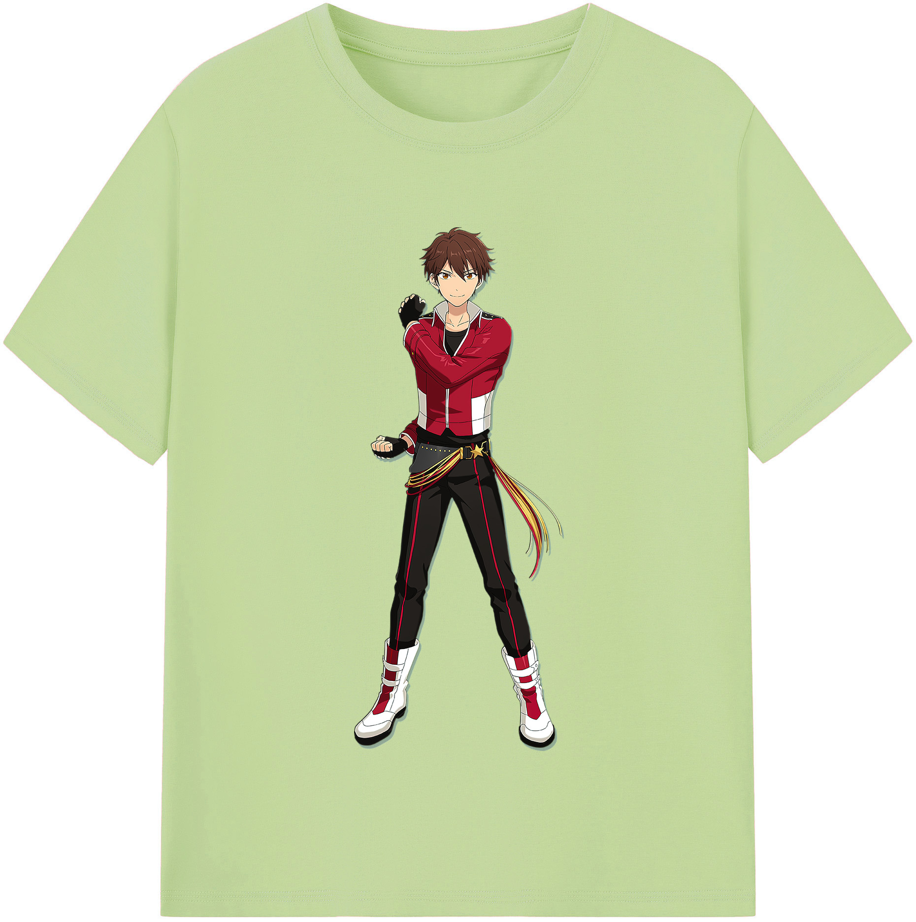 （画像用） あんさんぶるスターズ! Ensemble Stars 綿100％半袖Tシャツ（フロントプリント）
